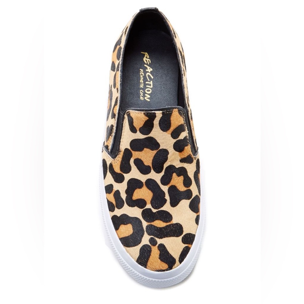 Kenneth Cole Reaction calf hair slip on
